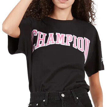 Abbigliamento Donna T-shirt & Polo Champion 114526-KK001 Nero