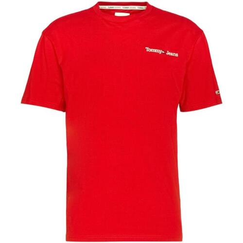 Abbigliamento Uomo T-shirt maniche corte Tommy Hilfiger  Rosso