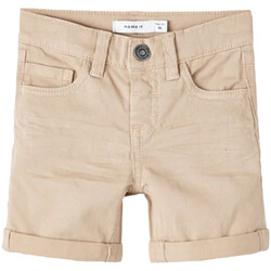 Abbigliamento Bambino Shorts / Bermuda Name it 13213263 Beige