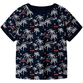 Abbigliamento Bambino T-shirt & Polo Name it 13203199 Blu