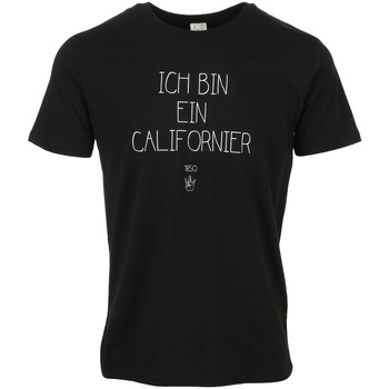 Abbigliamento Uomo T-shirt maniche corte Civissum Ich Bin Ein Californier Tee Nero