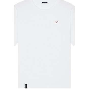 Abbigliamento Uomo T-shirt & Polo Organic Monkey T-Shirt Red Hot - White Bianco