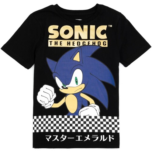 Abbigliamento Bambino T-shirt maniche corte Sonic The Hedgehog NS7170 Nero