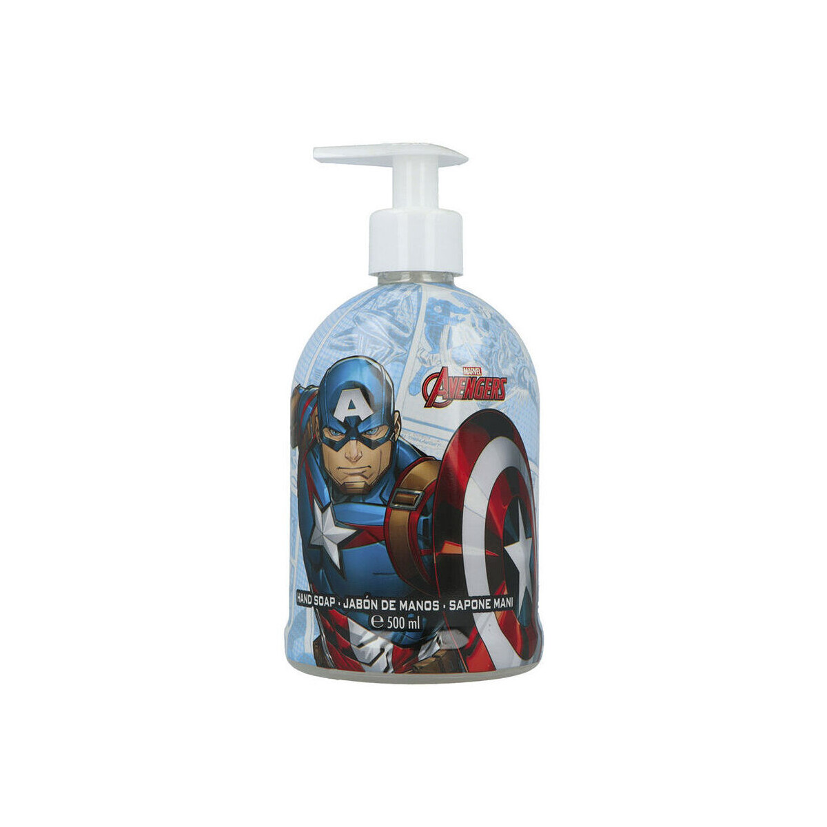 Bellezza Uomo Corpo e Bagno Cartoon Captain America Sapone Mani 