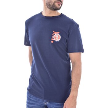 Abbigliamento Uomo T-shirt maniche corte Bikkembergs maniche corte BKK2MTS02 - Uomo Blu