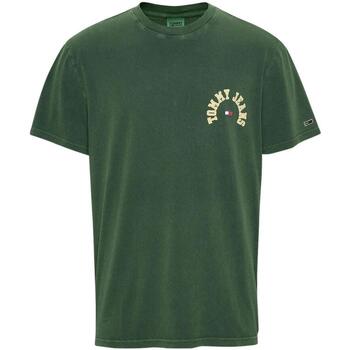 Abbigliamento Uomo T-shirt maniche corte Tommy Jeans  Verde