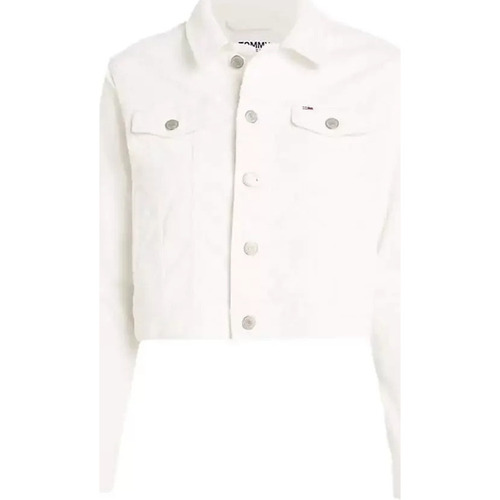 Abbigliamento Donna Giacche Tommy Jeans izzie Bianco