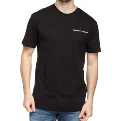 Abbigliamento Uomo T-shirt maniche corte Tommy Jeans Clsc Linear Nero