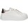 Scarpe Donna Sneakers Gio + Gio+ PIA72B spilla Geco pelle bianca Bianco