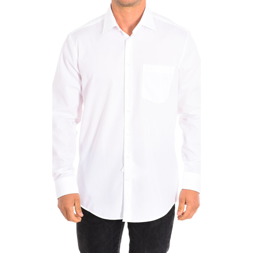 Abbigliamento Uomo Camicie maniche lunghe Seidensticker 003000-01 Bianco