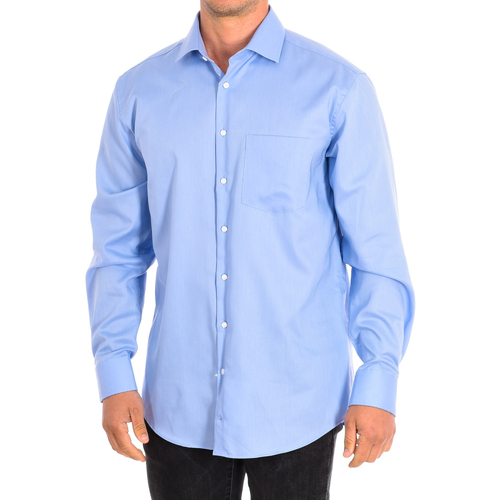 Abbigliamento Uomo Camicie maniche lunghe Seidensticker 391580-11 Blu