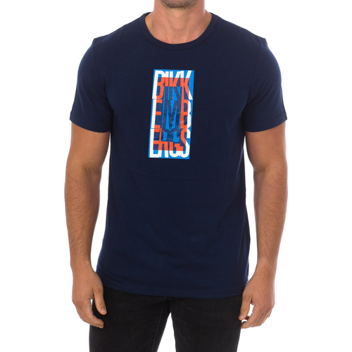 Abbigliamento Uomo T-shirt maniche corte Bikkembergs BKK2MTS04-NAVY Blu