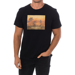 Abbigliamento Uomo T-shirt maniche corte Bikkembergs BKK2MTS06-BLACK Nero