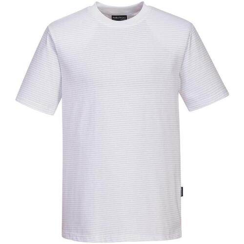 Abbigliamento Uomo T-shirts a maniche lunghe Portwest PW101 Bianco