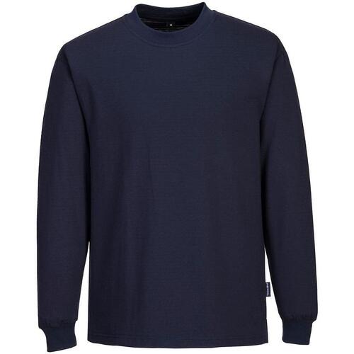 Abbigliamento Uomo T-shirts a maniche lunghe Portwest PW104 Blu