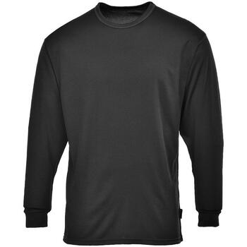 Abbigliamento Uomo T-shirts a maniche lunghe Portwest PW139 Nero