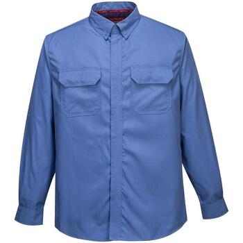 Abbigliamento Uomo Camicie maniche lunghe Portwest PW350 Blu