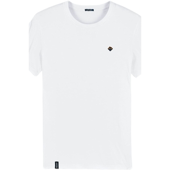 Abbigliamento Uomo T-shirt & Polo Organic Monkey T-Shirt  - White Bianco