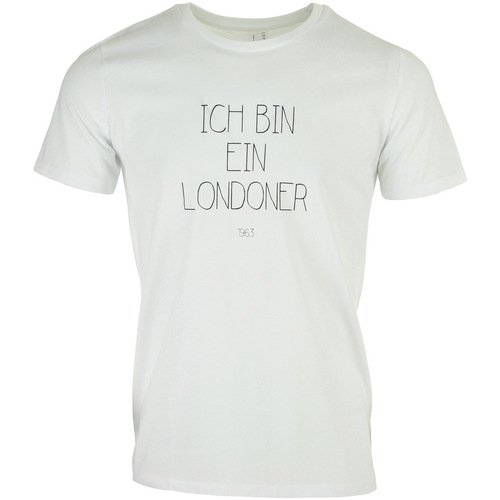 Abbigliamento Uomo T-shirt maniche corte Civissum Ich Bin Ein Londoner Tee Bianco