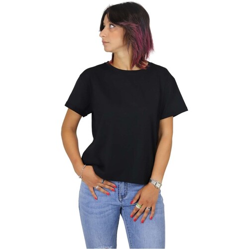 Abbigliamento Donna T-shirt maniche corte Zahjr 53538595 Nero
