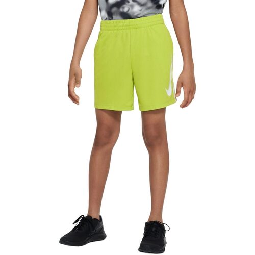Abbigliamento Bambino Shorts / Bermuda Nike B NK DF MULTI+SHORT HBR Giallo