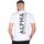 Abbigliamento Uomo T-shirt maniche corte Alpha BACKPRINT T CAMO PRINT Bianco