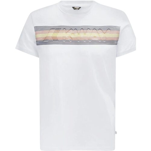 Abbigliamento Uomo T-shirt maniche corte K-Way ACEL T-SHIRTS Bianco