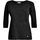 Abbigliamento Donna T-shirt maniche corte Deha T-SHIRT MANICHE 3/4 Nero