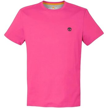 Abbigliamento Uomo T-shirt maniche corte Timberland SS DUN-RIVER CREW T-SHIR Rosa