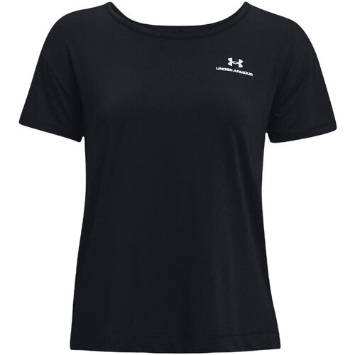 Abbigliamento Donna T-shirt maniche corte Under Armour UA RUSH ENERGY CORE SS Nero