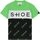 Abbigliamento Bambino T-shirt maniche corte Shoeshine COLOR BLOCK SHORT SLEEVE T-SHIRT Verde