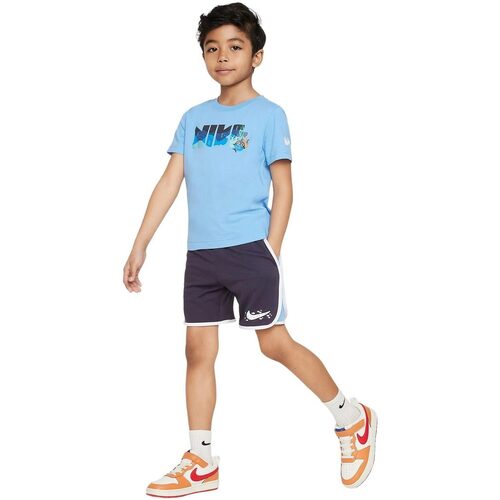 Abbigliamento Bambino Completo Nike B NSW CORAL REEF MESH SET Blu