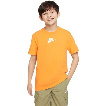 Abbigliamento Bambino T-shirt maniche corte Nike U NSW TEE PREM ESSENTIAL Arancio
