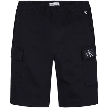 Abbigliamento Bambino Shorts / Bermuda Calvin Klein Jeans CARGO SHORTS Nero