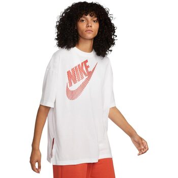 Abbigliamento Donna T-shirt maniche corte Nike W NSW TEE SS GFX DNC Bianco