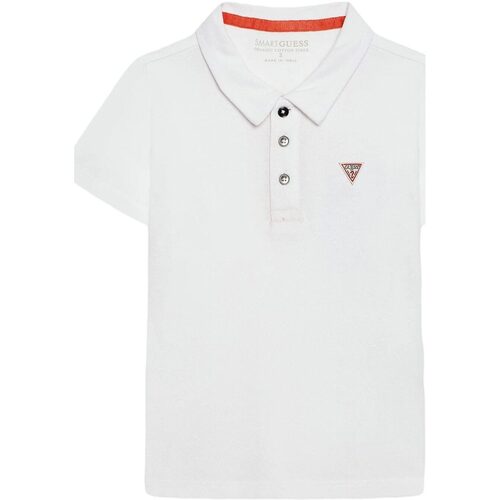 Abbigliamento Bambino T-shirt & Polo Guess SS POLO Bianco