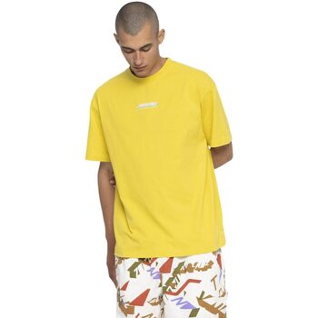 Abbigliamento Uomo T-shirt maniche corte Santa Cruz REALM DOT T-SHIRT Giallo