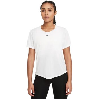 Abbigliamento Donna T-shirt maniche corte Nike W NK ONE DF SS STD TOP Bianco