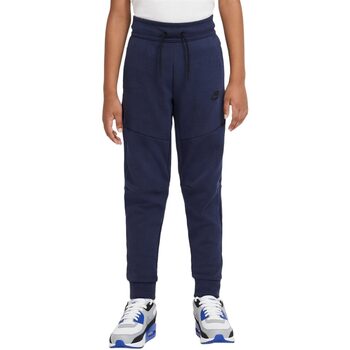 Abbigliamento Bambino Pantaloni da tuta Nike B NSW TECH FLEECE PANT Blu