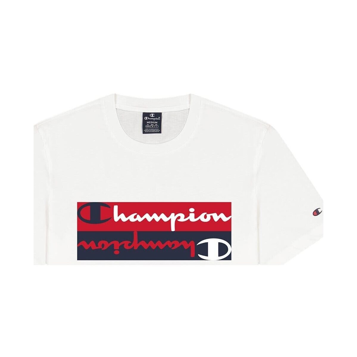 Abbigliamento Uomo T-shirt maniche corte Champion CREWNECK T-SHIRT Bianco