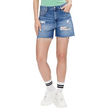 Abbigliamento Donna Shorts / Bermuda Calvin Klein Jeans MOM SHORT Blu