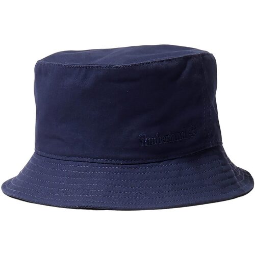 Accessori Cappelli Timberland PEACHED COTTON CANVAS BUCKET HAT Blu
