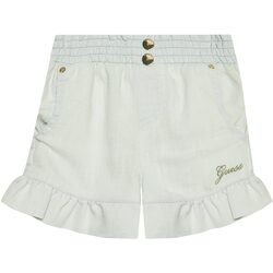 Abbigliamento Bambina Shorts / Bermuda Guess LIGHT DENIM SHORTS Blu