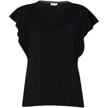 Abbigliamento Donna T-shirt maniche corte Liu Jo ECS T-SHIRT S/M Nero