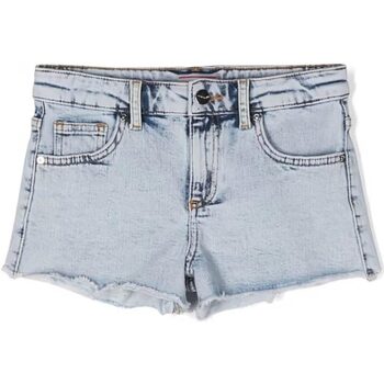 Abbigliamento Bambina Shorts / Bermuda Pinko Up SHORT DENIM RAGAZZA Blu