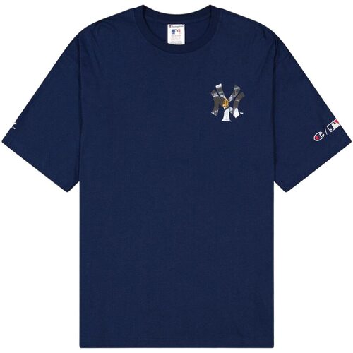 Abbigliamento Uomo T-shirt maniche corte Champion T T-SHIRT Blu