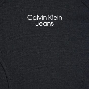 Calvin Klein Jeans PUNTO MOCKNECK LS DRESS Nero