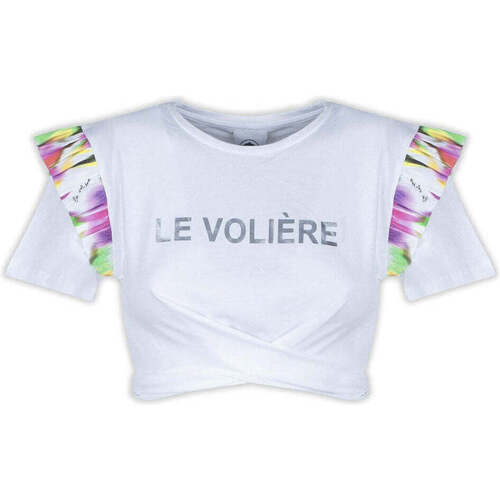 Abbigliamento Donna T-shirt & Polo Le VoliÈre  Bianco