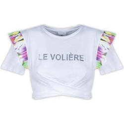 Abbigliamento Donna T-shirt & Polo Le VoliÈre  Bianco