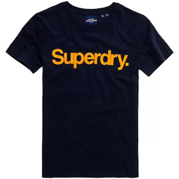 Abbigliamento Donna T-shirt maniche corte Superdry Flock Blu